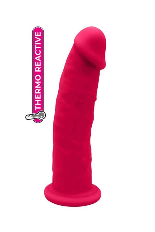 DREAMTOYS - REAL LOVE PREMIUM DILDO FUCHSIA 19CM