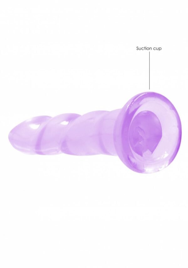 REALROCK - NON REALISTIC DILDO 17 CM PURPLE - Image 3