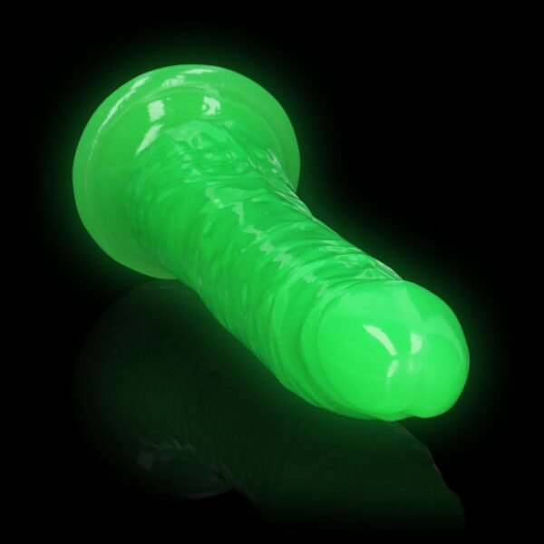 REALROCK GLOW IN THE DARK - REALISTIC DILDO 25 CM GREEN - Image 3