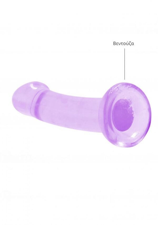 REALROCK - NON REALISTIC DILDO 17 CM PURPLE - Image 3